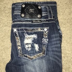Miss Me boot cut jeans NEVER WORN